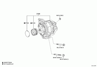 CAMRY/HYBRID AXVA70L-JEZGBC ASV71,AXVA70,AXVH71,MXVA71