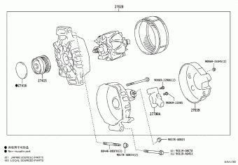 RAV4 AXAA54L-CNZMBA AXAA5#,AXAH54,AXAL54