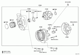 AVALON MXXA50L-JEXBBC AXXA50,AXXH5#,MXXA50,MXXH50