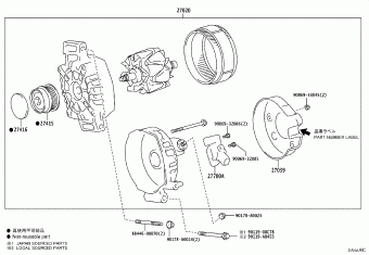COROLLA SED MZEA12L-DEXSBA MZEA1#,ZRE212