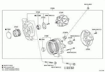 COROLLA SED MZEA12L-DEXSBK MZEA1#,ZRE212