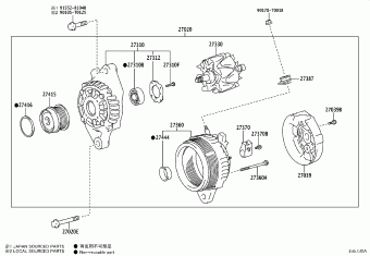 HILUX TGN121L-DTTSKV GGN125,GUN1##,LAN125,TGN1##