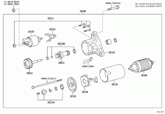 FORTUNER TGN166L-SGTHKF GGN155,GUN1##,LAN155,TGN1##