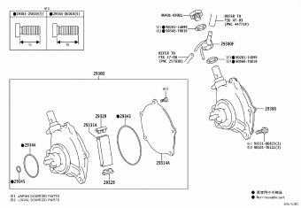 HILUX GUN125L-DNFLXN GGN125,GUN1##,LAN125,TGN1##