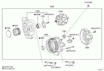 CAMRY/HYBRID AXVA70L-REZNBX ASV7#,AXVA70,AXVH7#,GSV70,MXVA71