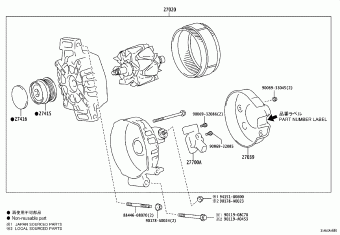 COROLLA CROSS MXGA10L-AHXEHA MXGA1#,MXGH15