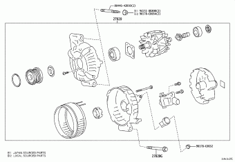 FRONT LANDER MXGA10L-CHXJHC MXGA10,MXGH10
