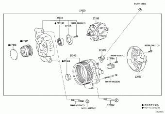 COROLLA MXGA10R-KHXJHQ MXGA10,MXGH1#,ZVG1#