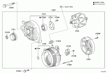 VIOS/YARIS NSP151L-AHMRK NSP15#