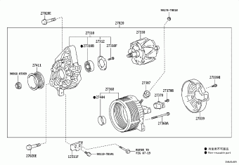 FORTUNER (SUV) GGN155L-SDTSKV GGN155,GUN15#,16#,TGN156,TGN166