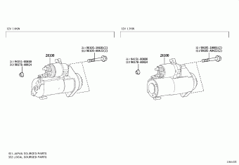 TACOMA TZNA45L-PRZSZA TZNA4#,TZNH47