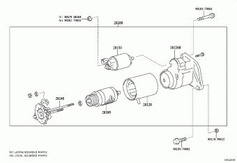FORTUNER (SUV) GUN165L-SDTLXM GGN155,GUN15#,16#,TGN156,166