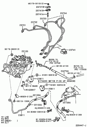 HILUX LN145R-TRMDSW KDN1##,LN1##,RZN168,173