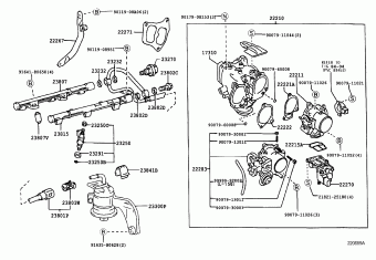 Engine/Fuel/Tool | Toyota WINDOM MCV20-ATPGK MCV2# Parts Catalogs 