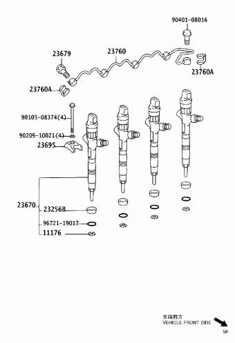 COROLLA SED/WG CDE120L-DWMNXW CDE120,NDE120,ZZE12#