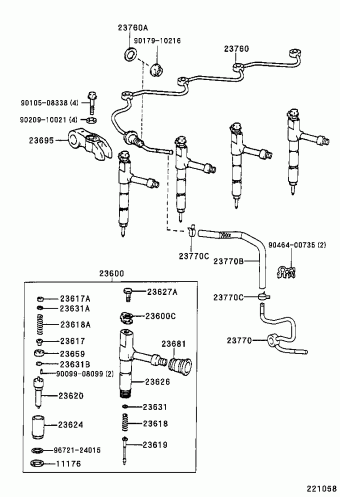 COASTER BB54L-ZRMSU BB5#,RZB5#,TRB53,XZB53