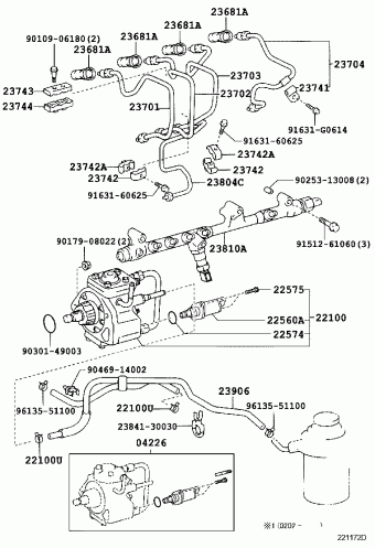 HILUX KDN145L-PRMDYW3 KDN1##,LN1##,RZN168,173