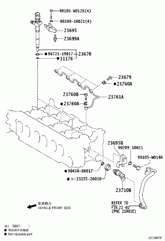 AVENSIS ADT250L-AWFNYW ADT25#,AZT25#,CDT250,ZZT25#
