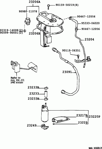 CAMRY MCV10L-AEPNKA SXV10,VCV10,MCV10