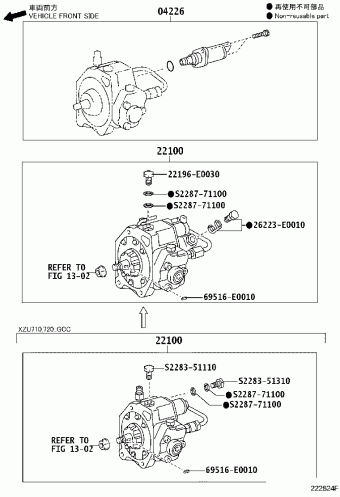 DYNA XZU710L-PKMQKV3 WU700,710,720,XZU710,720,730