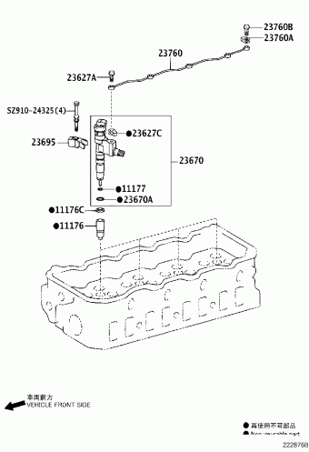 COASTER XZB53L-ZEMSY GRB53,TRB53,XZB53