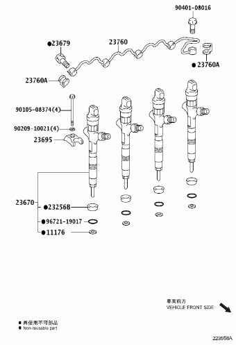 AVENSIS CDT250L-ALMGYW ADT25#,AZT25#,CDT250,ZZT25#