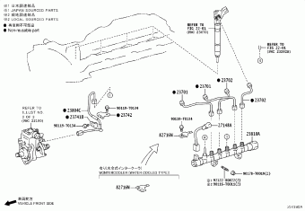 HILUX (DCB/SCB/XTR) GUN125L-BNFSXW3 GUN12#,135