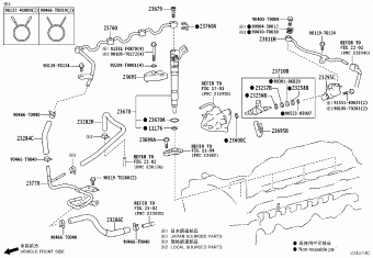 HILUX (DCB/SCB/XTR) GUN125L-DTFSXW GUN12#,135