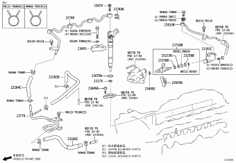 HILUX (DCB/SCB/XTR) GUN126L-CNTHXW GUN12#,135