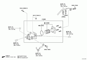 HILUX (DCB/SCB/XTR) GUN125L-BNFSXW3 GUN12#,135