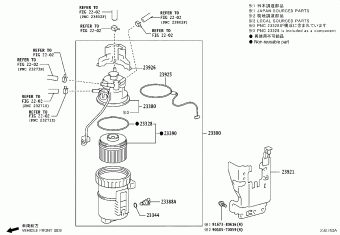 HILUX (DCB/SCB/XTR) GUN125L-DTFSXW GUN12#,135