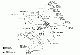 YARIS/HYBRID NSP131L-CHXNBW KSP130,NHP130,NLP130,NSP13#