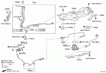 HILUX (DCB/SCB/XTR) GUN125L-BNFSXW3 GUN12#,135