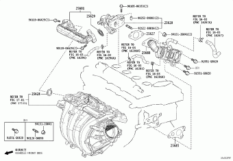 CAMRY MXVA80L-JEXQBT AXVA80,AXVH80,MXVA80
