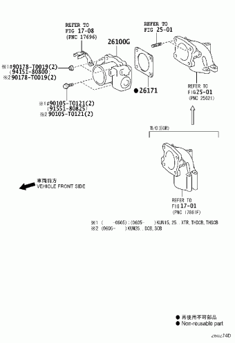 HILUX KUN25L-PRMSHW KUN15,2#