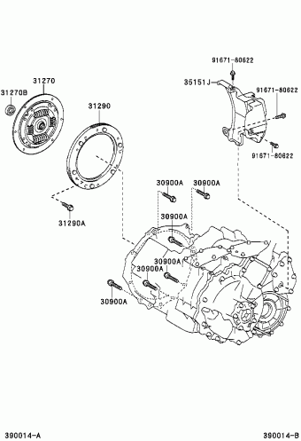 Power Train/Chassis | Toyota PRIUS NHW20L-AHEEBA NHW20 Parts 