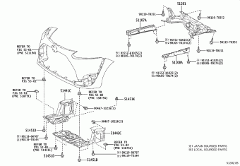 Body/Interior | Toyota SIENTA NSP170R-MWYQKD NSP170 Parts Catalogs 