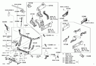 FRONT DOOR PANEL & GLASS, Toyota RUSH F700RE-GMDFJ F700, Parts Catalogs