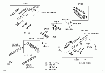 BACK DOOR PANEL & GLASS, Toyota RUSH J210E-GMPF J200E,J210E, Parts  Catalogs