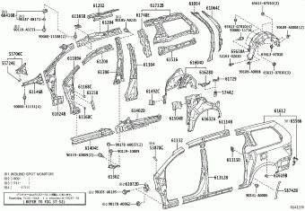 Body/Interior | Toyota SIENNA ASL30L-PFTEKK ASL30,GSL3# Parts 