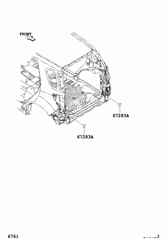 BACK DOOR PANEL & GLASS, Toyota RUSH J210E-GMPF J200E,J210E, Parts  Catalogs