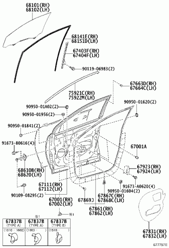 Body/Interior | Toyota RAV4 ZSA42L-ANXXK ALA49,ASA4#,AVA4#,ZSA4 