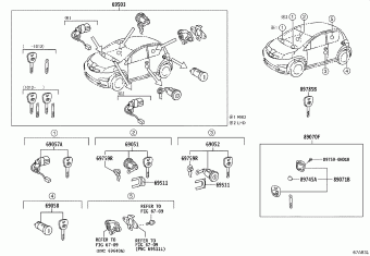 Body/Interior | Toyota AYGO KGB10L-AHMGKW KGB10,WNB10 Parts 