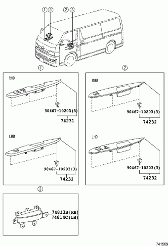 HIACE KDH222L-LEMNYV KDH2##,LH2##,TRH2##