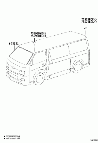 HIACE KDH222L-LEMNYV KDH2##,LH2##,TRH2##