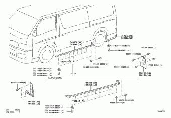 HIACE KDH222L-LEMNYV KDH2##,LH2##,TRH2##