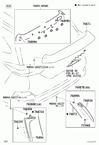 FRONT DOOR PANEL & GLASS, Toyota RUSH F800RE-GMGF F800, Parts Catalogs