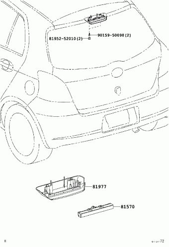 Electrical | Toyota YARIS NLP90L-CGMGXW KSP90,NLP90,NSP90,SCP90 