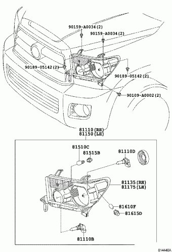 Electrical, Toyota SEQUOIA UCK60L-GKASKA UCK6#,UPK6#,USK6# Parts Catalogs