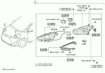 Electrical | Toyota SIENTA ZSP170L-MNXQPR NSP170,ZSP170 Parts 